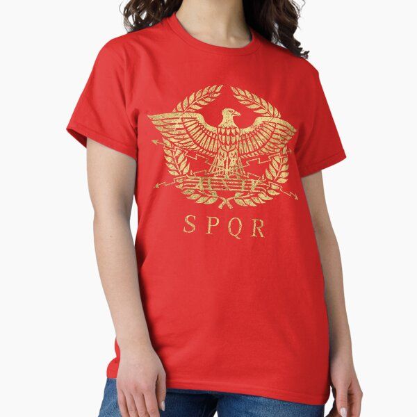Roman Empire Emblem - Vintage Gold