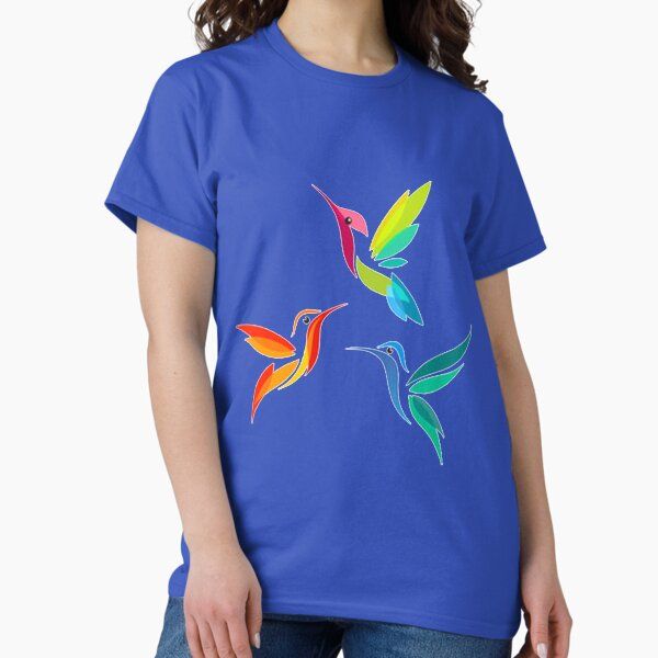 Hummingbirds Times Three