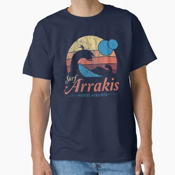 Visit Arrakis - Vintage Distressed Surf - Dune - Sci Fi